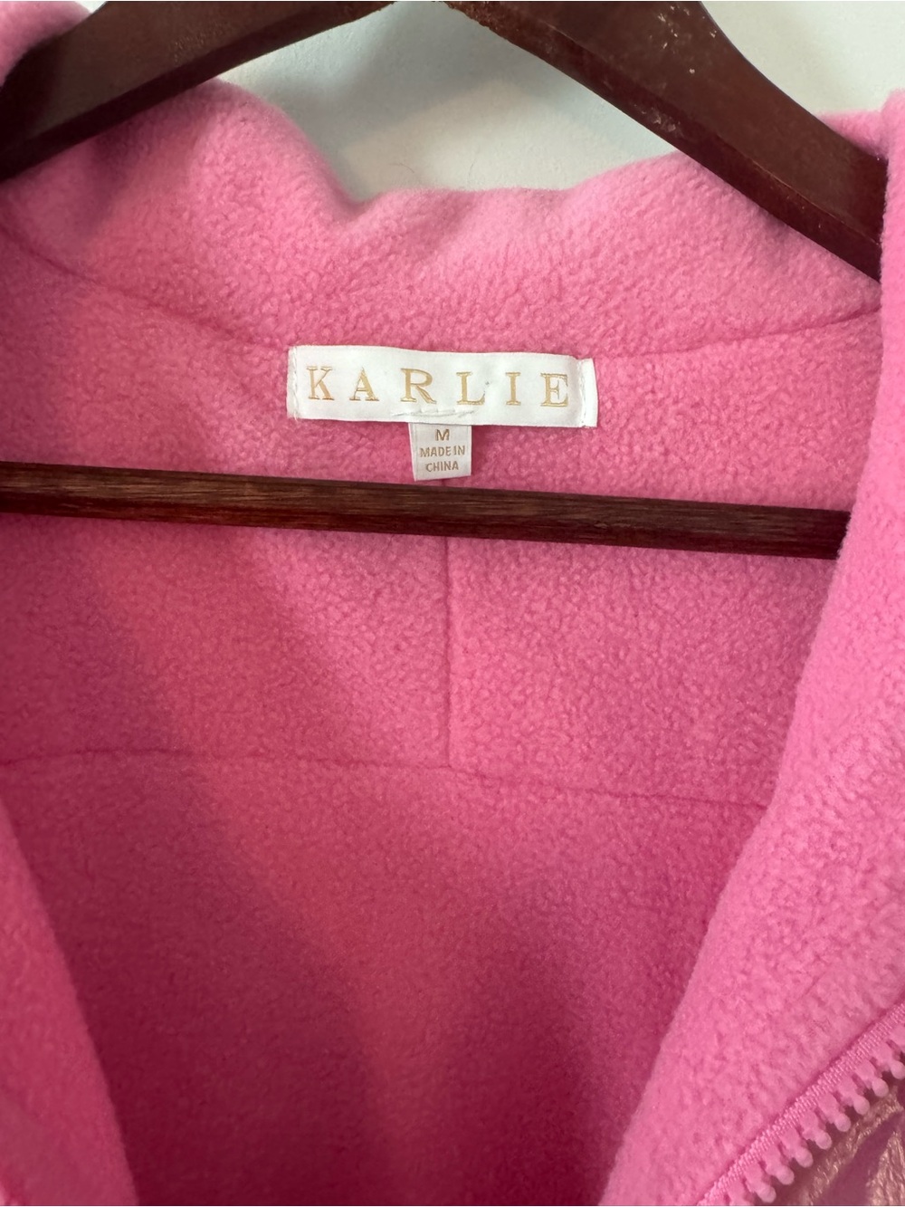 Karlie metallic pink iridescent pullover and shorts set | Med top Lg bottom - Picture 2 of 7